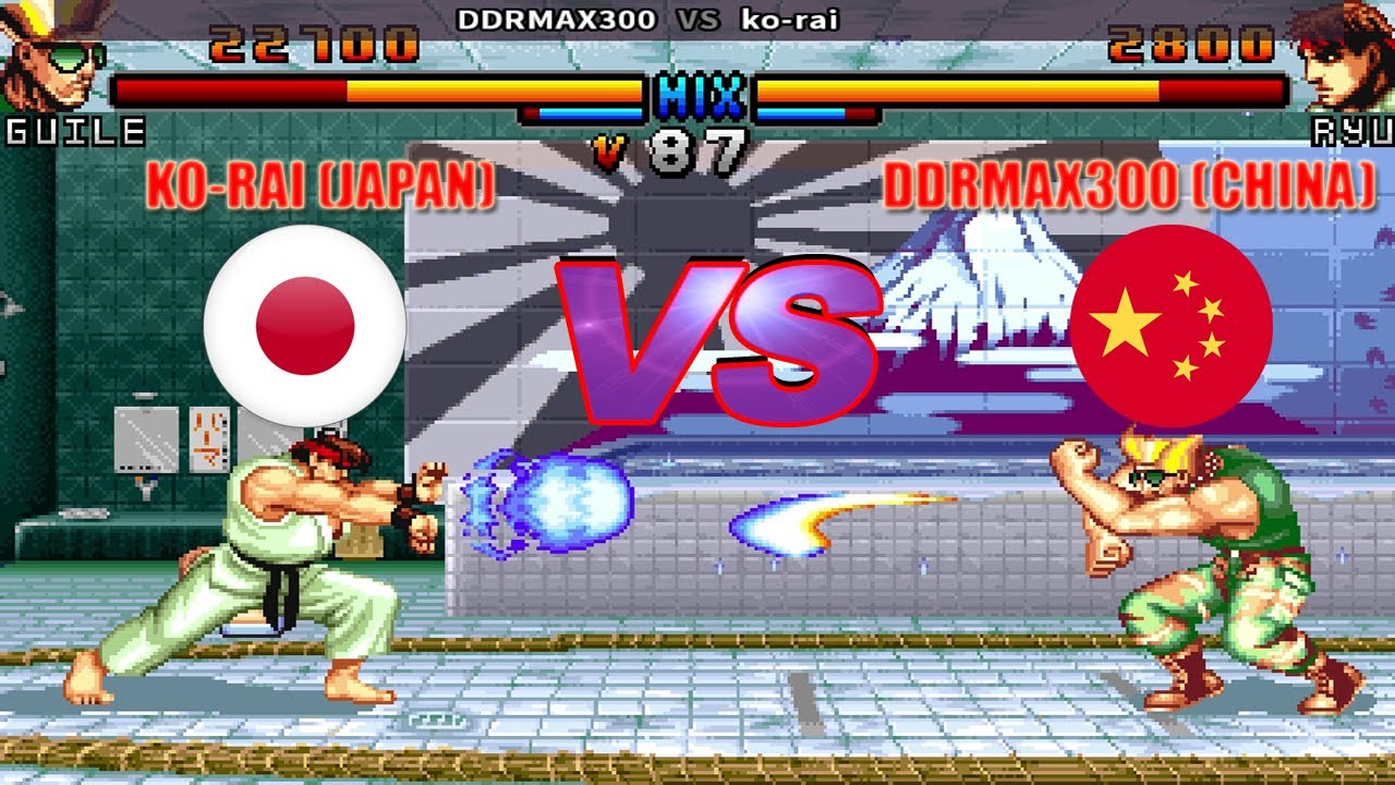 Fightcade - Street Fighter 2' Mix - DDRMax300 vs. Ko-rai