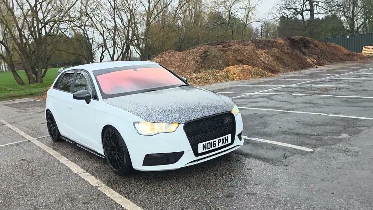 AUDI A3 1.4 TFSI FINISHED IN WHITE 
