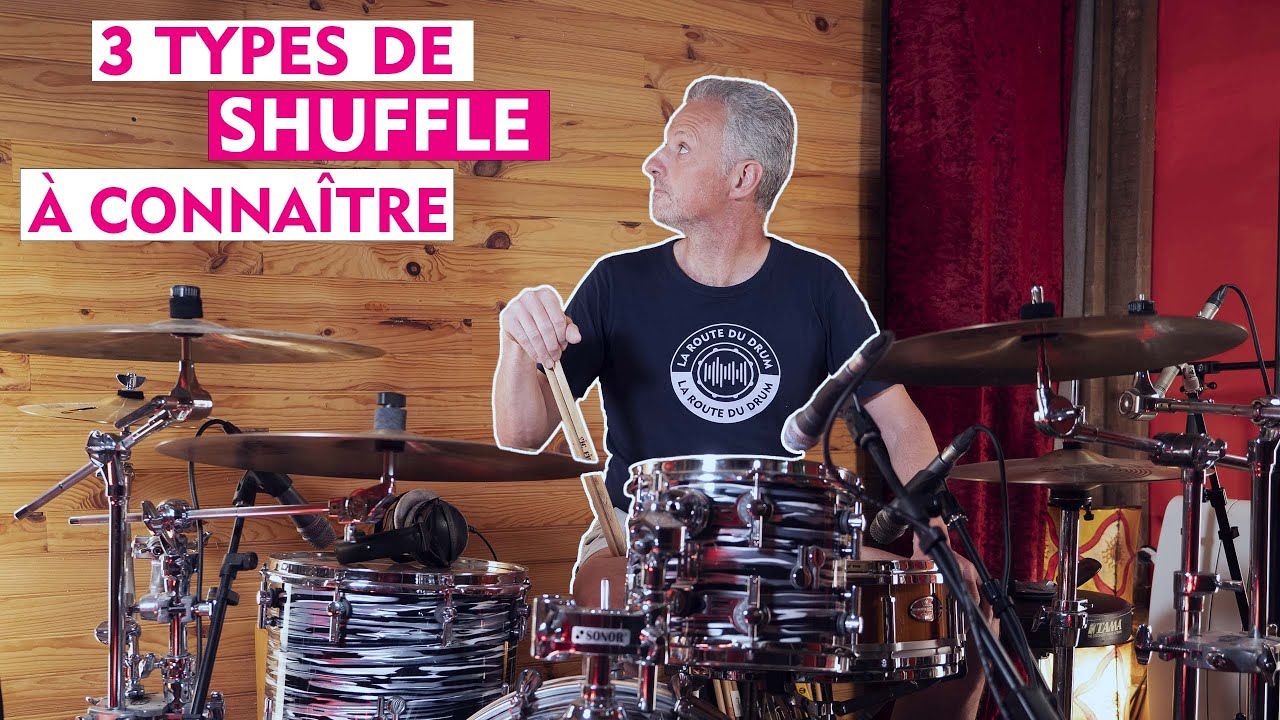 Enrichir son jeu à la batterie avec 3 types de Shuffle expliqués en détail.