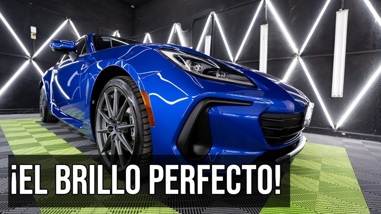 De bueno A ESPECTACULAR: Logrando El acabado espejo en este BRZ azul 