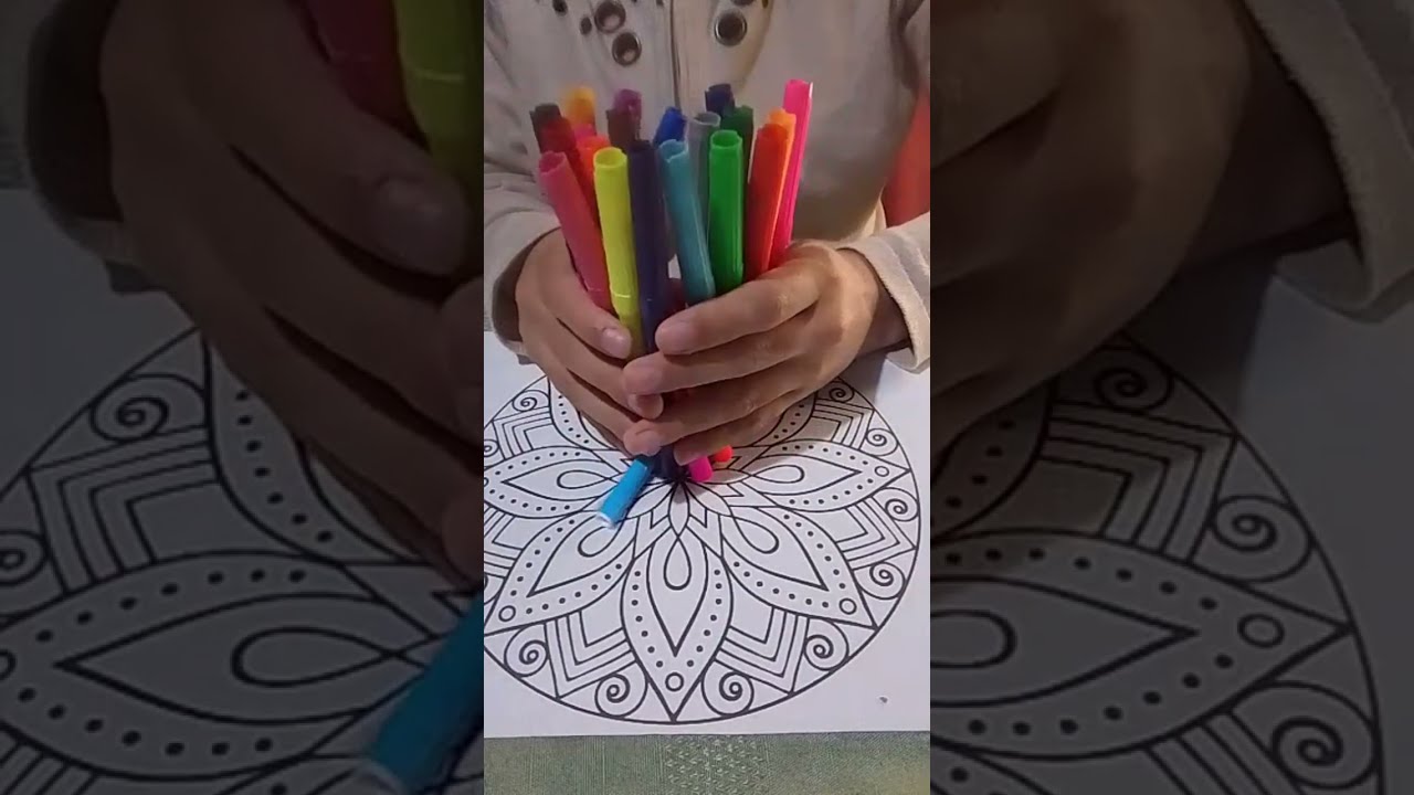 Pintando mándalas 😍