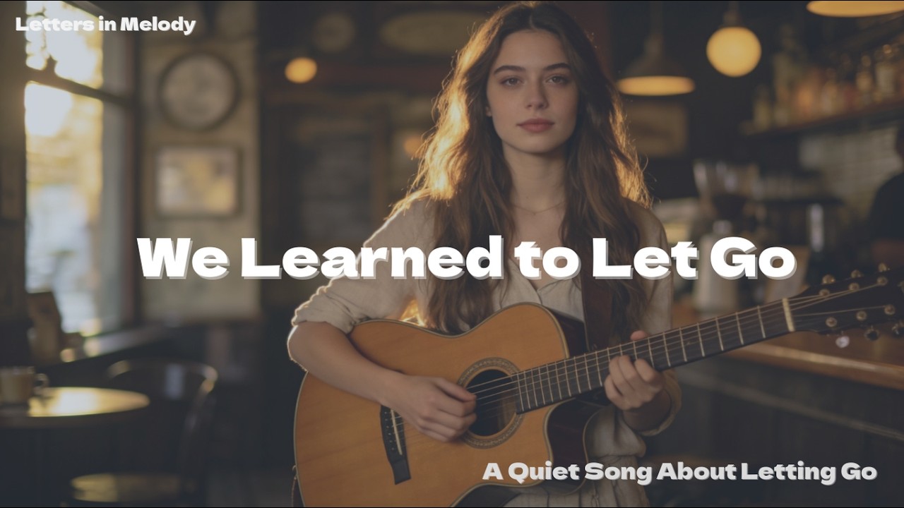 We Learned to Let Go – Emotional English Pop Ballad -- Letters in Melody