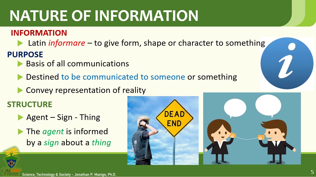 STS | Information Age | Lesson 1 - Development of the Information Age