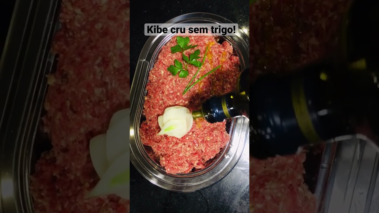 Kibe cru sem trigo! Receita inst@: @ka_martinelli