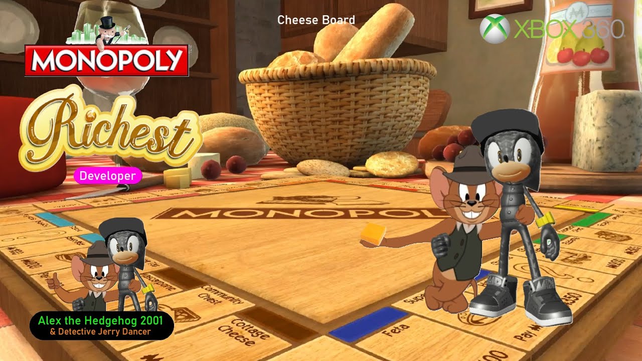 Monopoly (XBOX 360) - Richest Edition, Cheese Board (Developer)