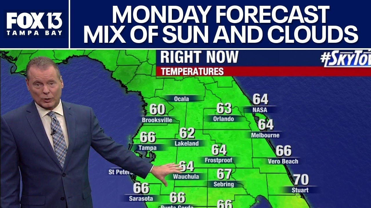 Tampa weather | Monday morning forecast