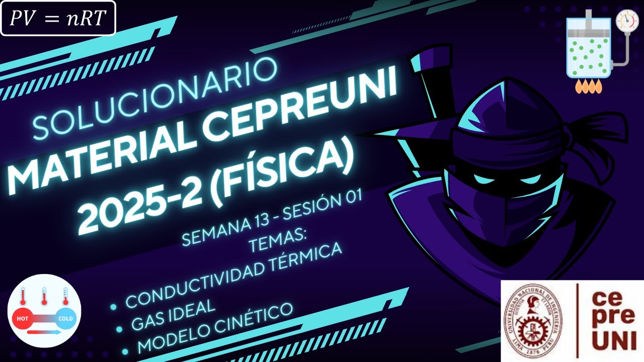 Material de estudio CEPREUNI 2025-2 (S13S01) - Gas ideal