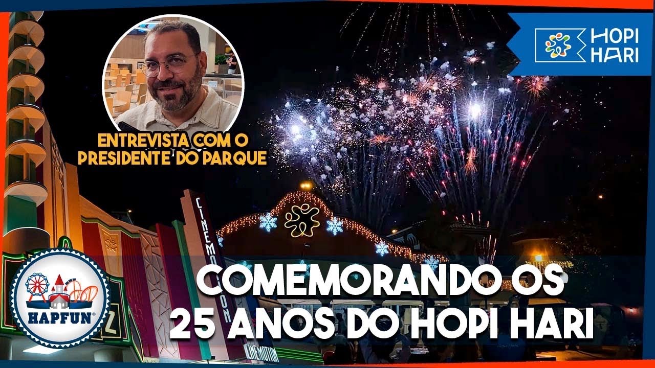 HOPI HARI - Park by Night: festa, NOVA TORRE, reinauguração do PALÁCIO e mais INVESTIMENTOS | Hapfun