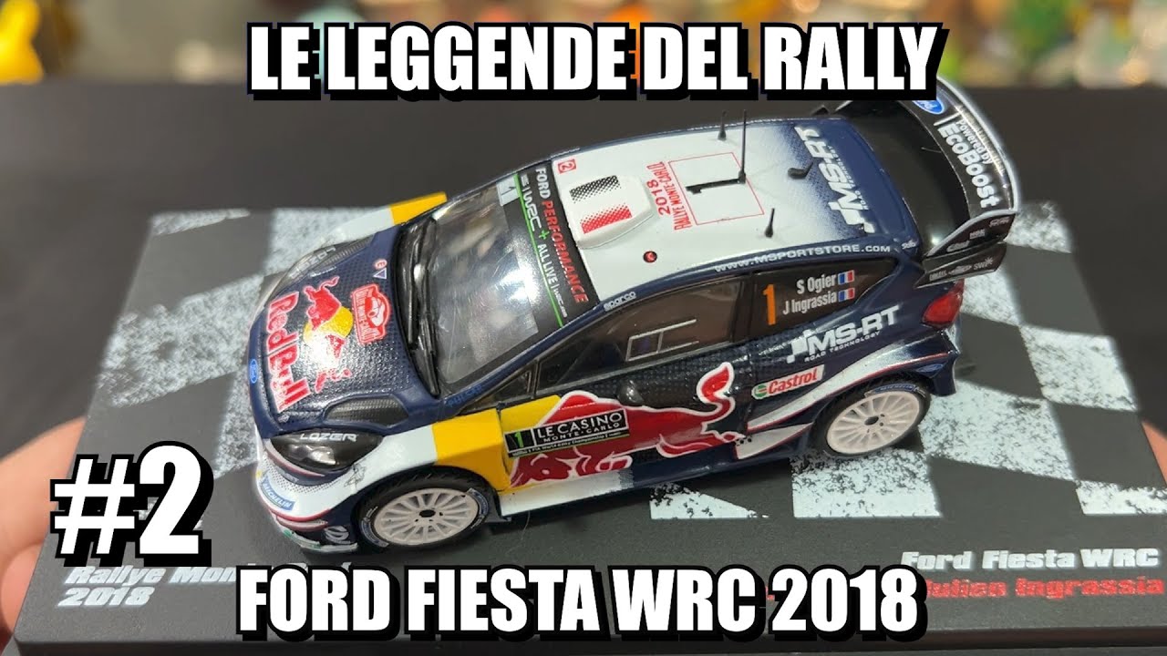 Le LEGGENDE del RALLY #2 - FORD FIESTA WRC 2018! De Agostini | Edicola