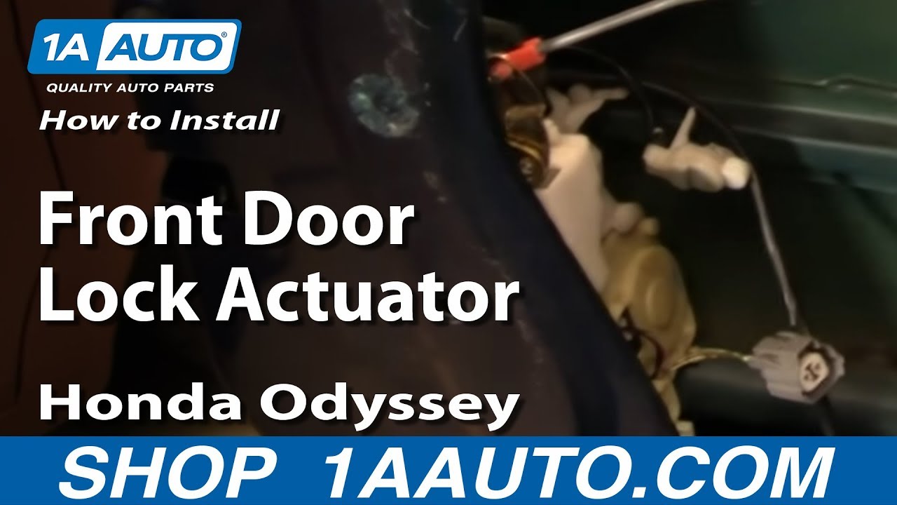How to Replace Door Lock Actuator 99-04 Honda Odyssey