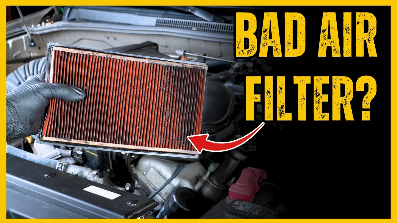 5 Symptoms of a Dirty Air Filter: Reason Why Your Car Feels Sluggish