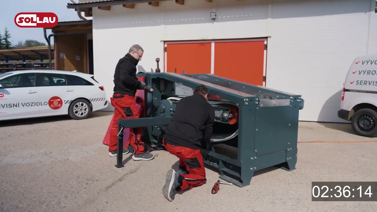 Cambio de la cinta transportadora en 6 minutos: ECS–E BULL  | RCC INDUSTRIAL SOLUTION