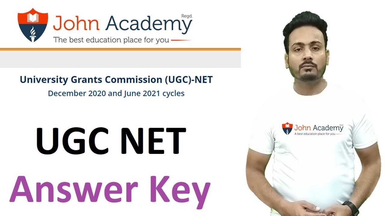 UGC NET answer key 2021 | By Shahul John
