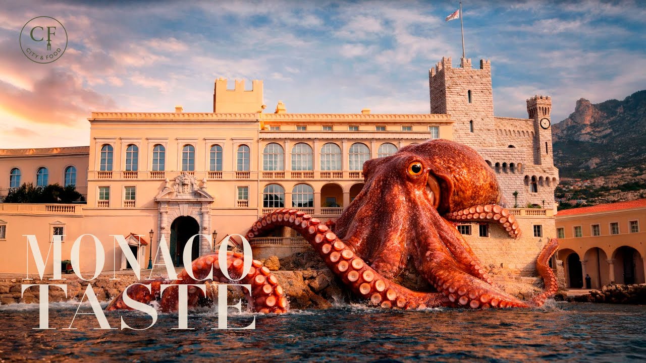 Monaco Food in 4K — Luxury Dining & Local Cuisine in the Principality