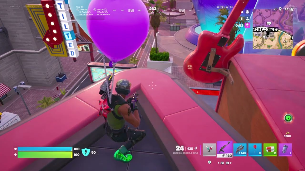 Balloon Lock On Crown VRoyale GG YALL