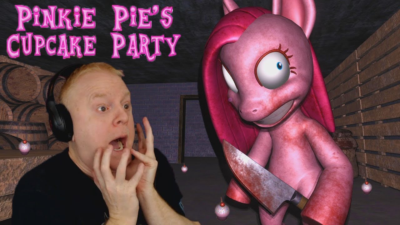 ATTACKED BY AN EVIL PONY | PINKIE PIE'S CUPCAKE PARTY ( PART 1 )