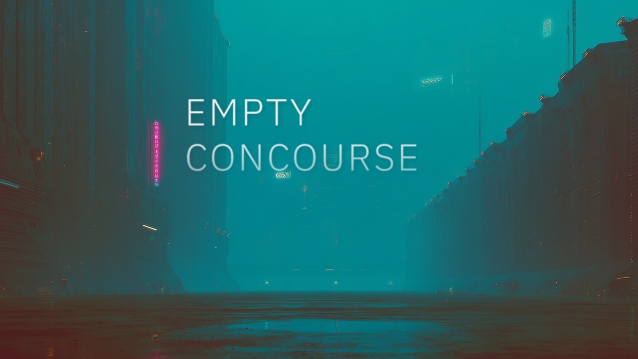 Empty Concourse // 1 Hour Late Night Cyberpunk Synthwave (Deep Focus)