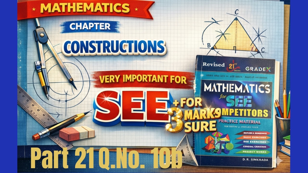 Class 10//Construction part -21/ Read more practice book Q.no. 10b