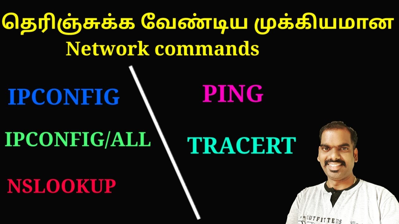Basic networking commands in Tamil | Network Ravi