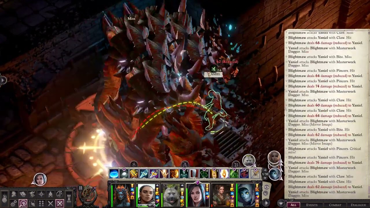 Pathfinder WoTR Blightmaw Act2 SUPER cheese with mom help Unfair