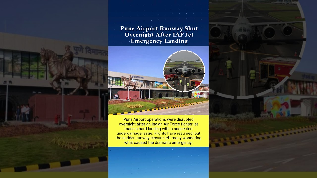 pune airport runway closure
