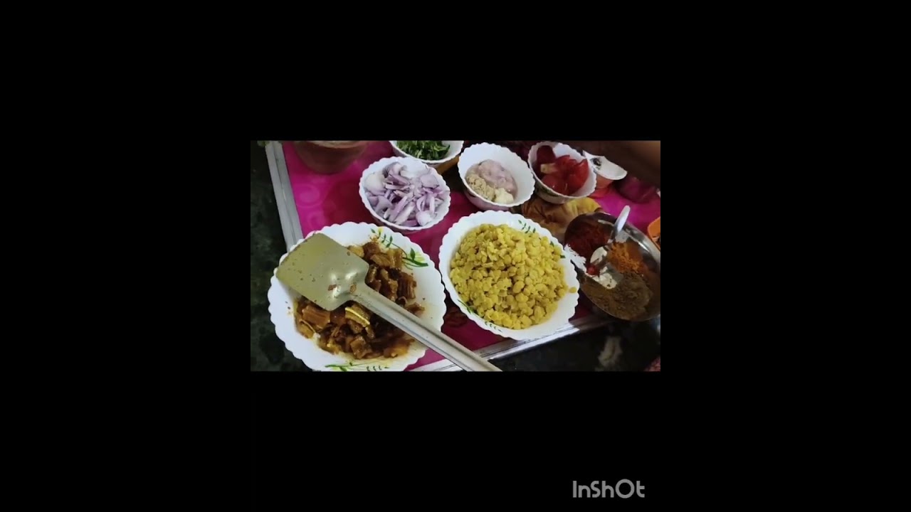 Cholar Dal diye sutki mach er recipe 😋