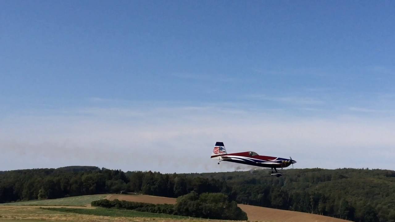 Kunstflug Extra 330SC Modelpower Flugtag Ober-Ramstadt 2016 Fabian Thomas 3D Flug