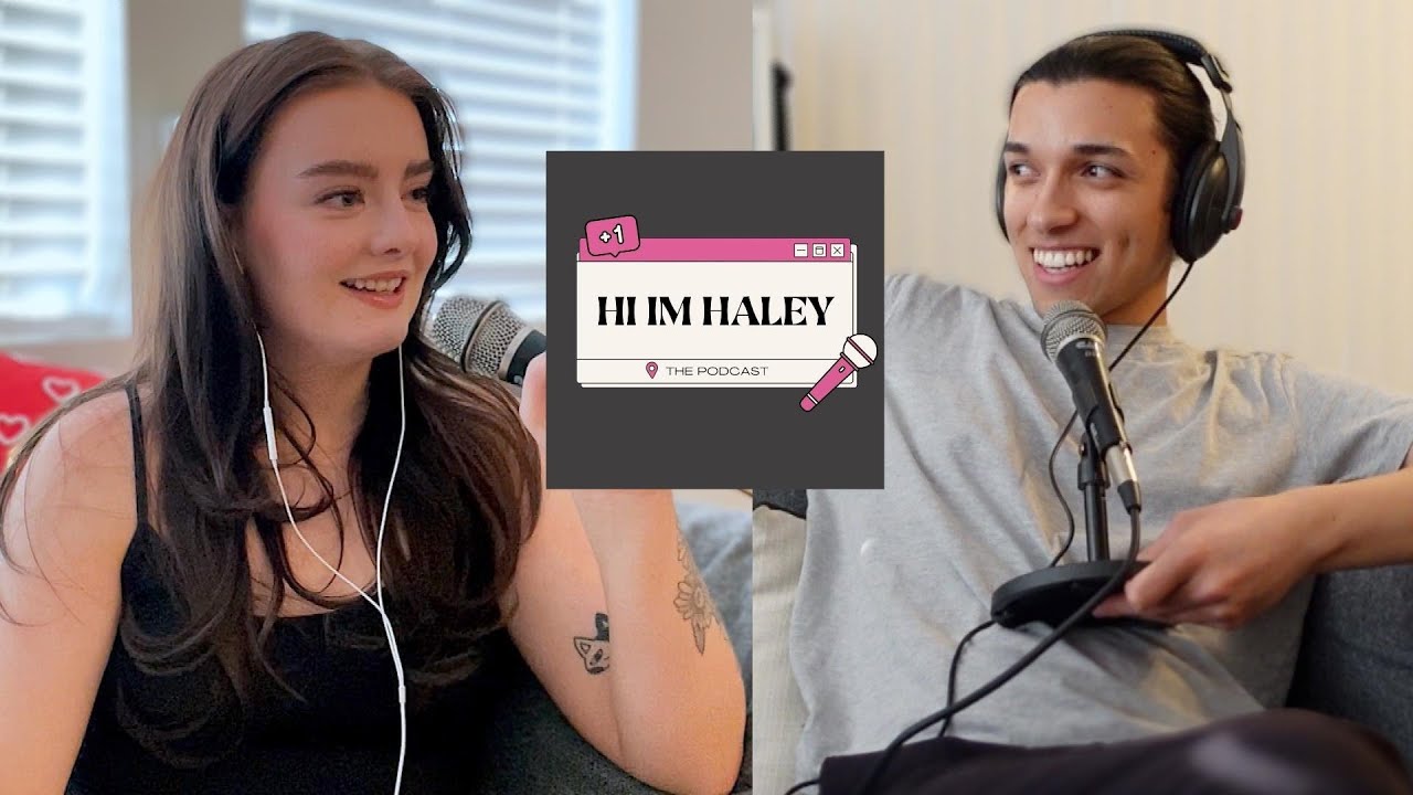 hi im haley and this is how i tamed the f*ckboy (ft. Josh) 💗🎤 podcast ep 1
