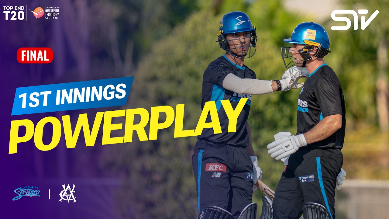 1st Innings Powerplay | Victoria Academy vs Adelaide Strikers Academy | Final | Top End T20 | ZP1U