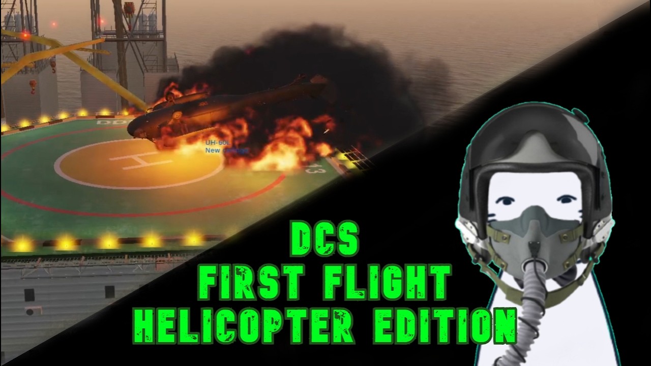 Attempting To Master Helicopters In The Hardest Flight Sim