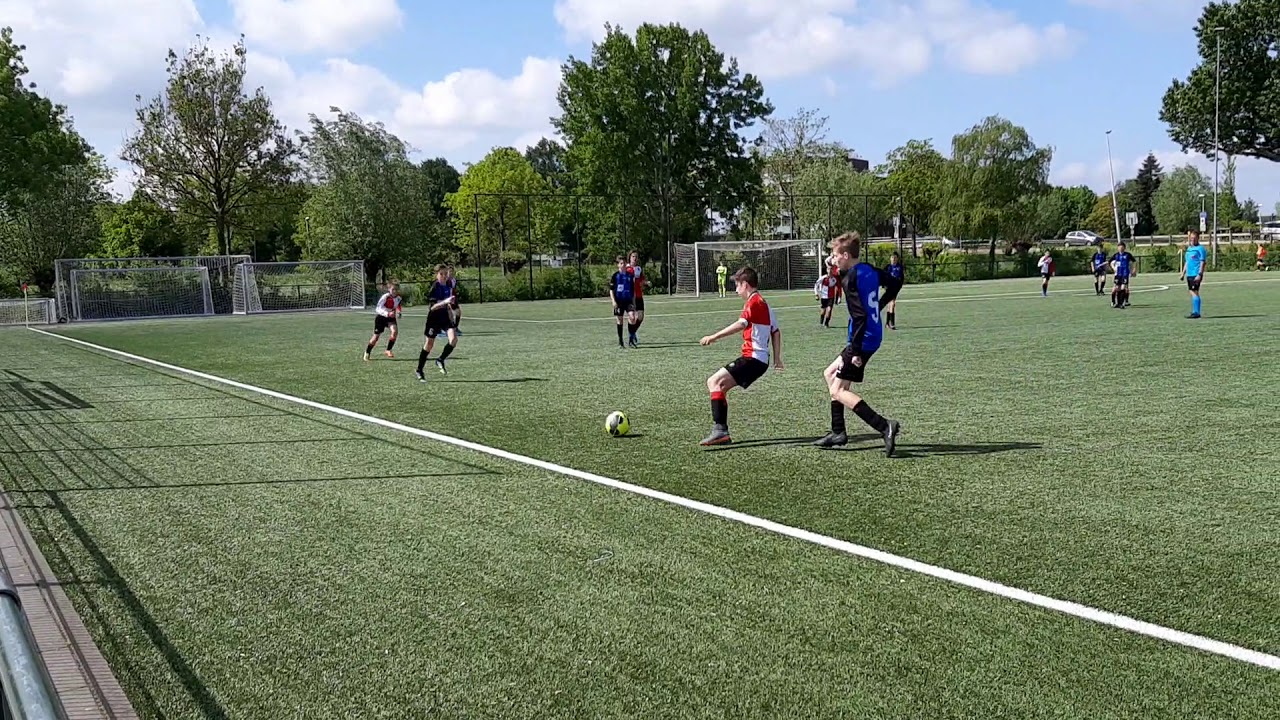 Koen gaat even uitrusten.