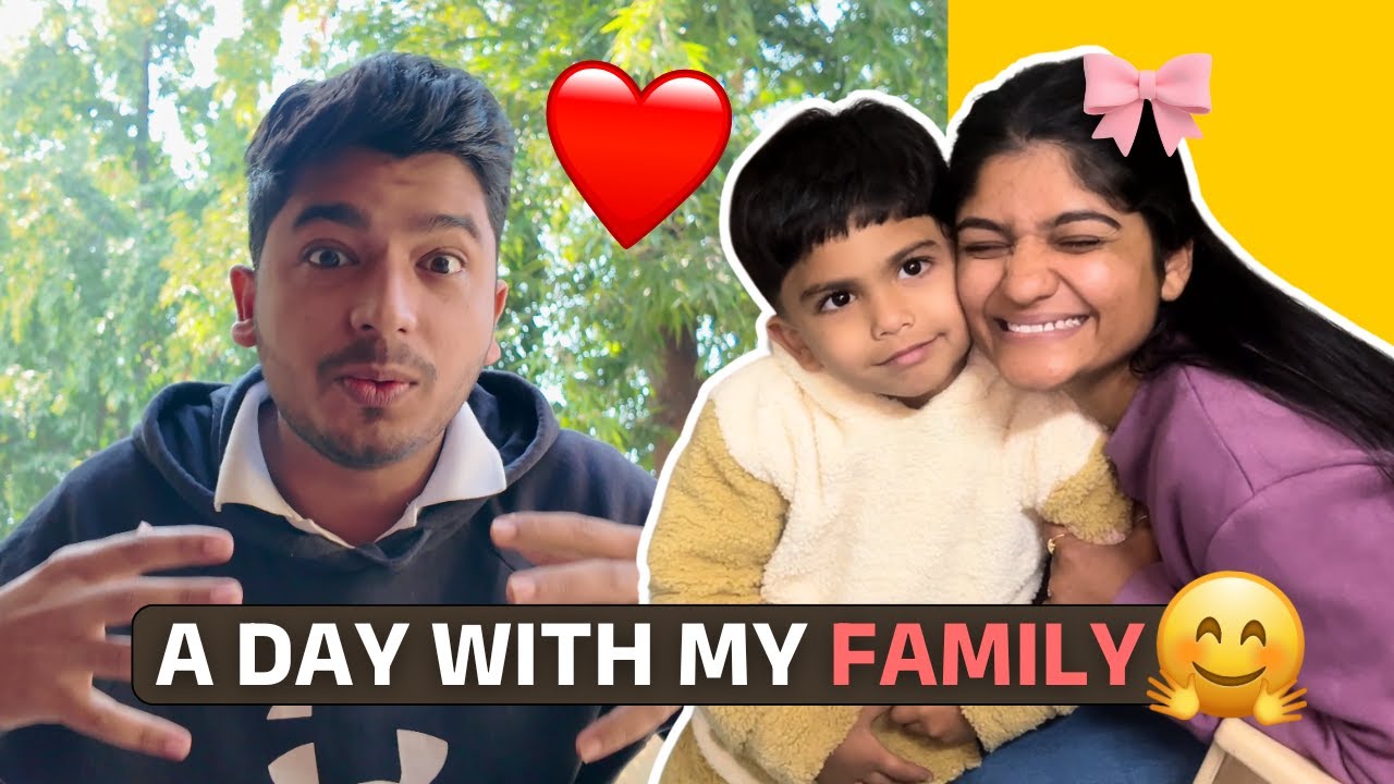 A DAY WITH MY FAMILY VLOG 😍🏠