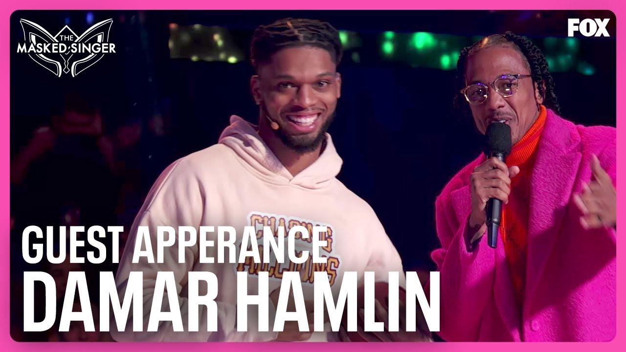 Damar Hamlin Brings Out His Brother Damir to Sesame Street Night | The Masked Singer