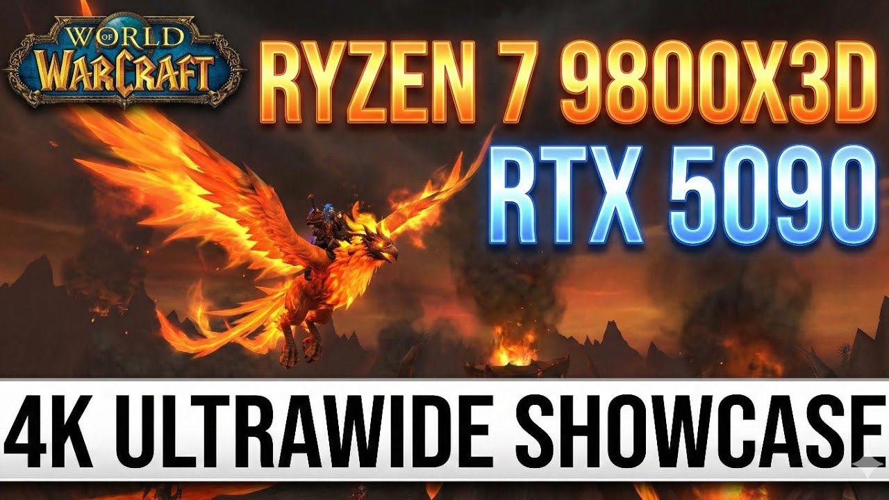 WoW World Boss Performance | Ryzen 7 9800X3D & RTX 5090 (4K Ultrawide) | World of Warcraft