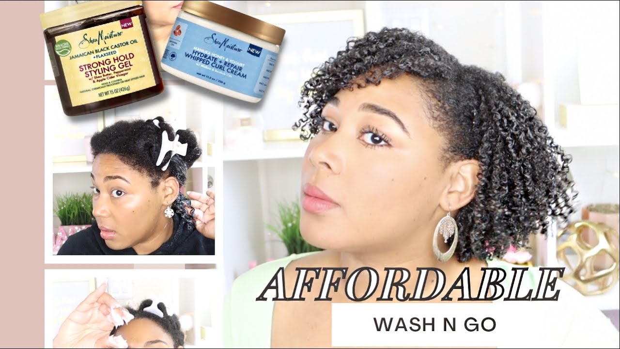 NEW SHEA MOISTURE! MANUKA HONEY AND YOGURT WHIPPED CURL CREAM + JAMAICAN STRONG HOLD GEL!