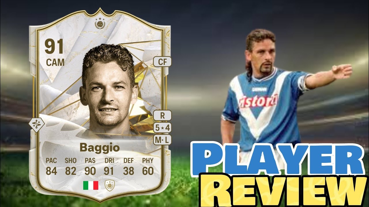 EA FC 24 ROBERTO BAGGIO 91 PLAYER REVIEW