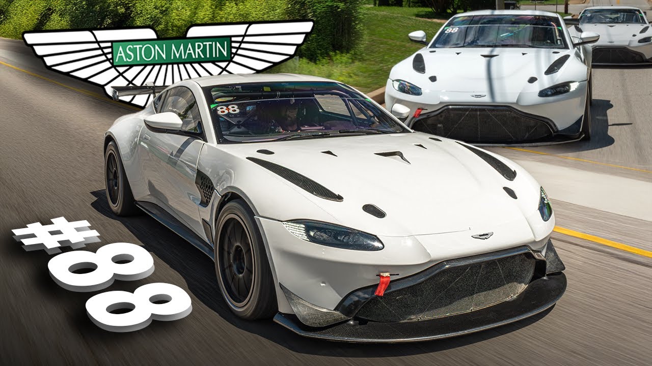 007 Meets The Track | 2020 Aston Martin Vantage GT4 #88