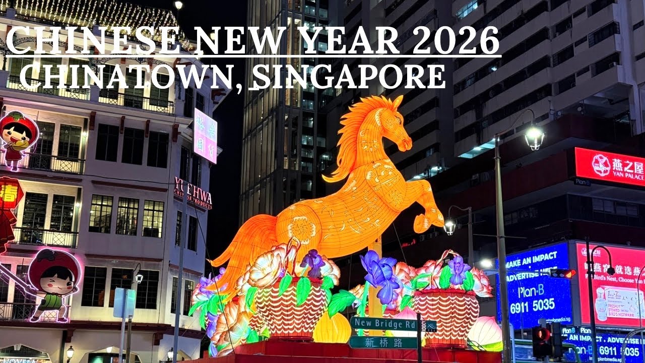 Chinatown Light Up 2026 | Chinese New Year 🧧 |  Year of the Horse 🐴 