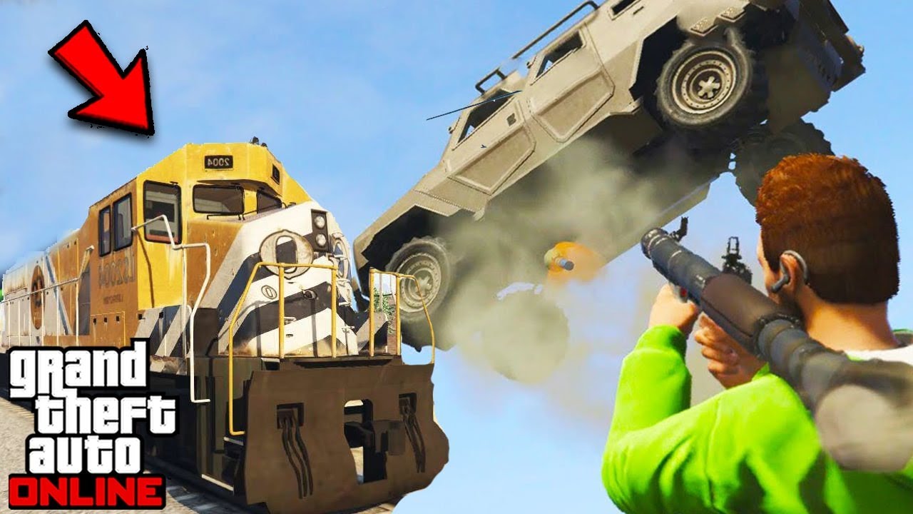 GTA 5 : 300 MPH TRAIN VS INSURGENTS !! MALAYALAM