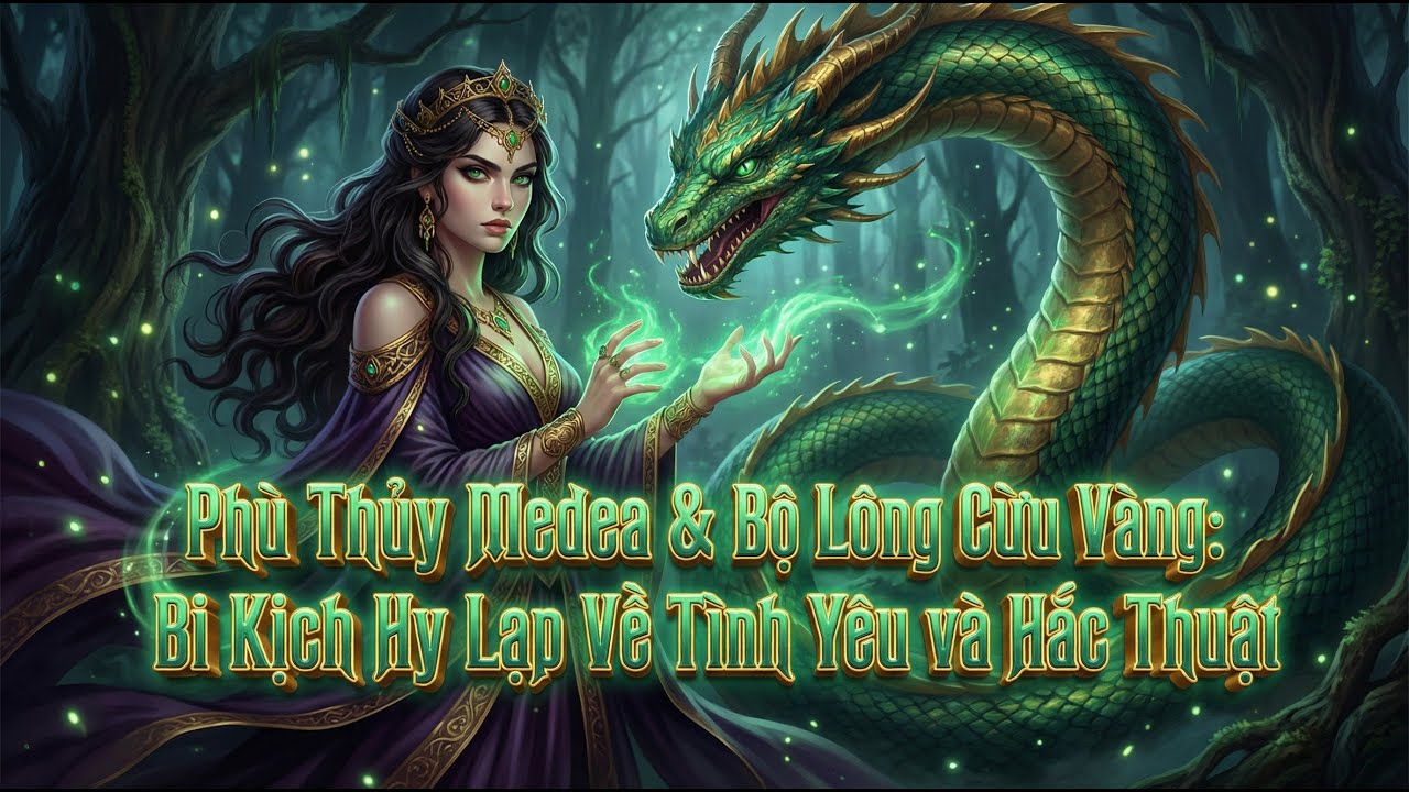 Phù Thủy Medea & Bộ Lông Cừu Vàng: Bi Kịch Hy Lạp Về Tình Yêu và Hắc Thuật