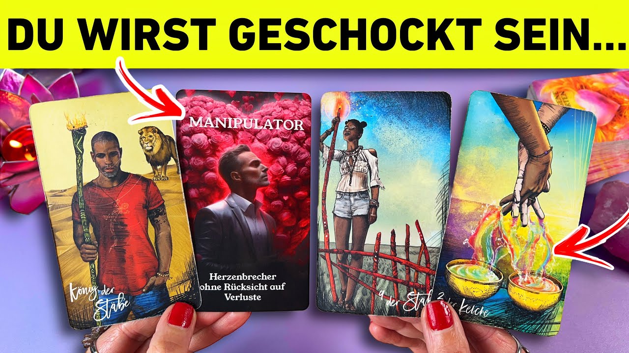 ABSICHT 🙅🏻‍♂️📵 Jemand IGNORIERT um etwas zu BEZWECKEN denn er war NICHT EHRLICH... Tarot Liebe