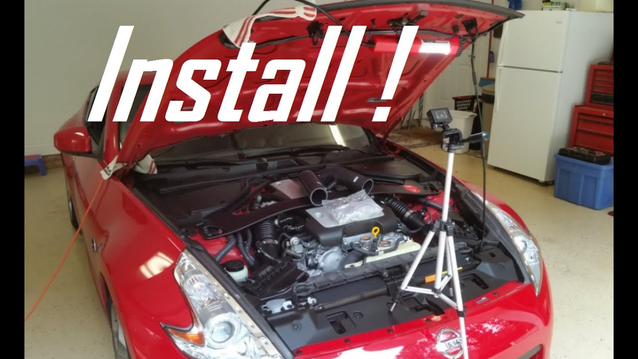 Nissan 370Z Intake Pipe Installation!