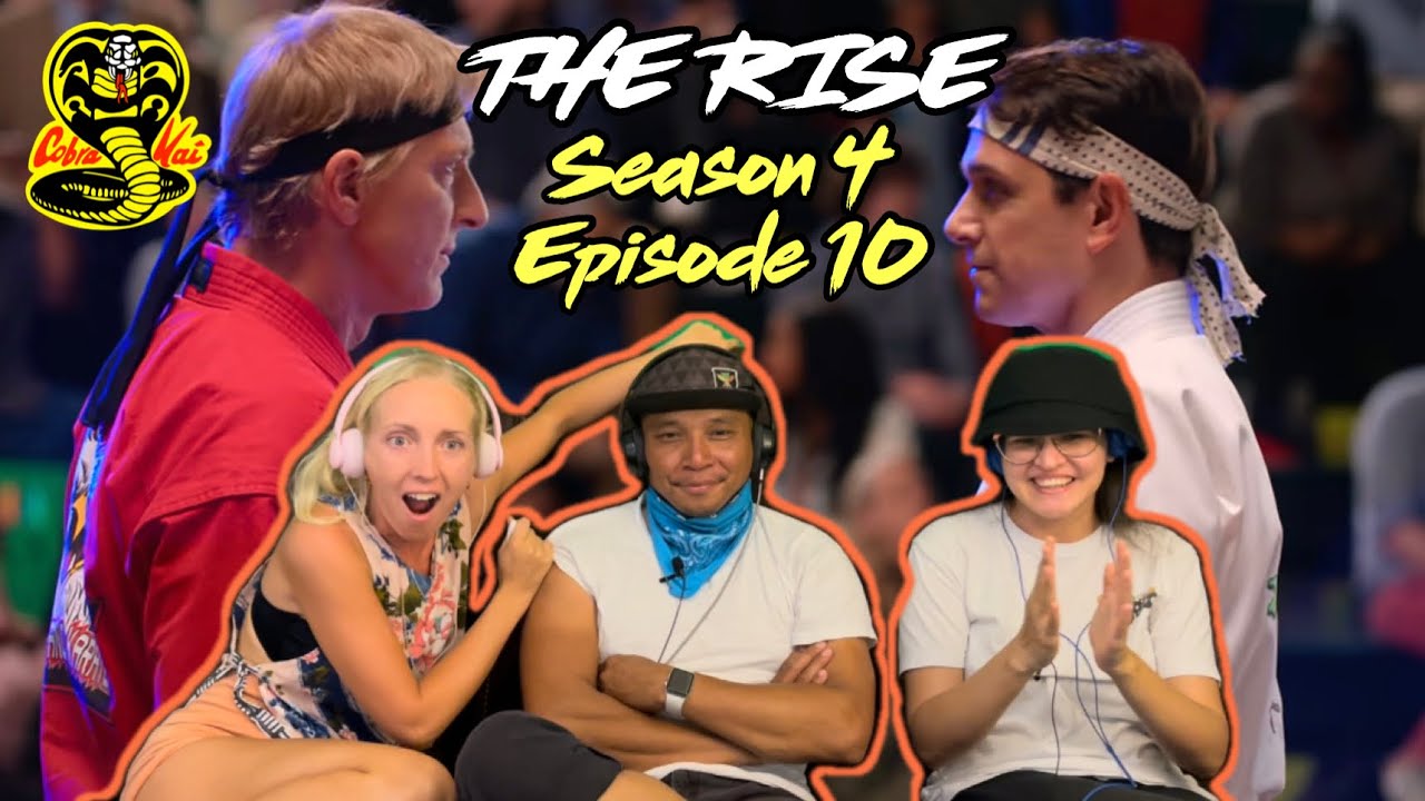 COBRA KAI 4x10 - Подъем | Реакция!