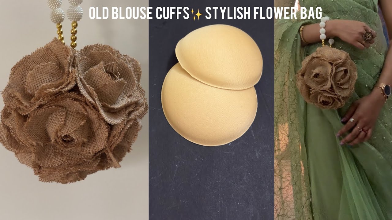 Jute Flower Handbag || How To Make A Jute Flower Bag || Viral Handbag || Designer Handbag 