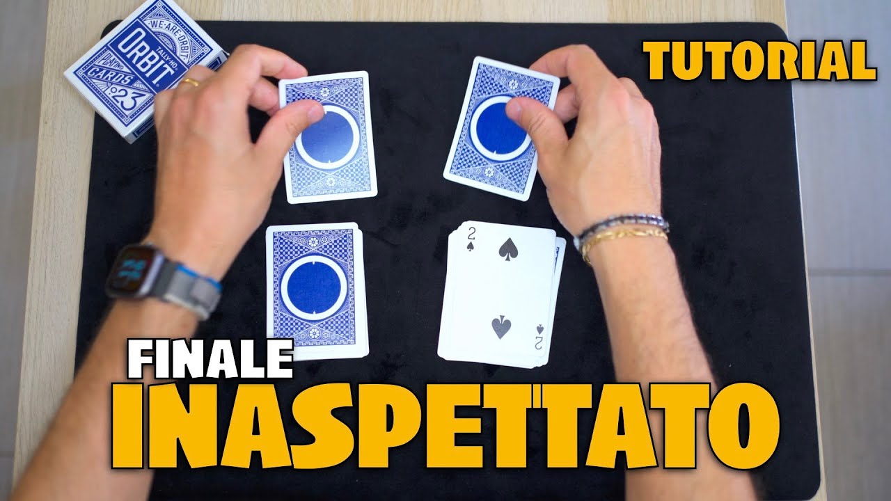 TUTORIAL MAGIA dal FINALE INASPETTATO - Magia ispirata ad ALDO COLOMBINI