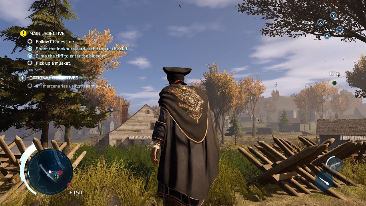 Assassin's Creed 3 Remastered Gameplay (PC HD) [1080p60FPS]