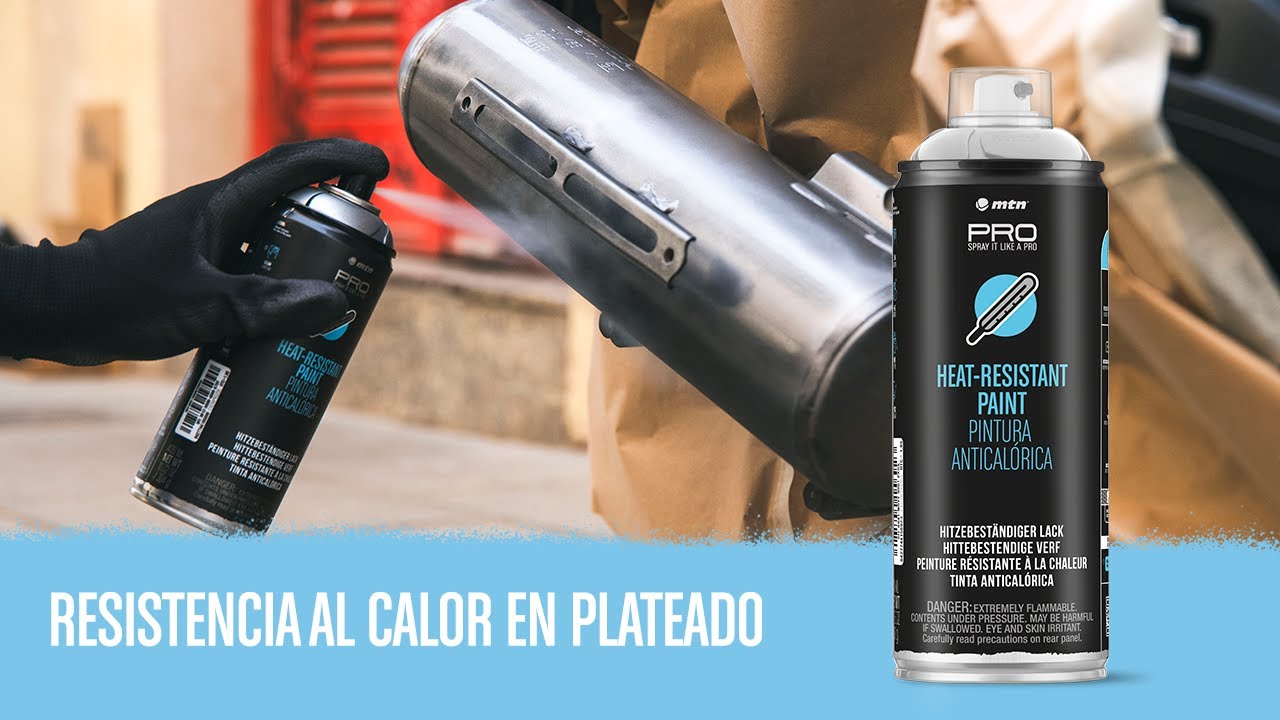 C&oacute;mo utilizar el MTN PRO Pintura antical&oacute;rica (Plata)