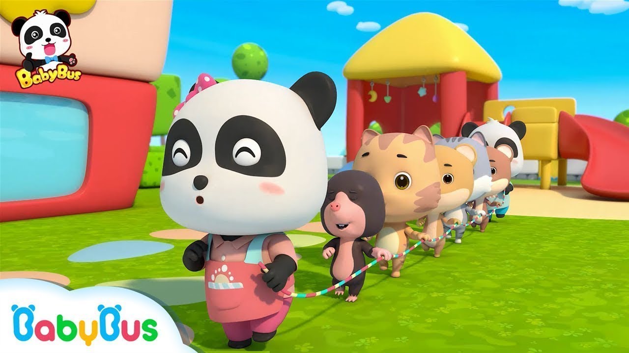 Baby Panda играет в детском саду | Тренировка для детей | Мультфильм Панды | BabyBus