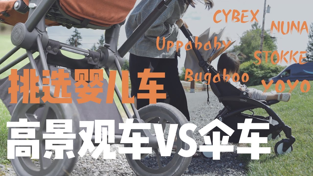 【孕期必备囤货】婴儿车怎么选？大热款Cybex Nuna Bugaboo哪个好？高景观车 vs 伞车使用一年终极测评！| Baby Stroller Recommendations