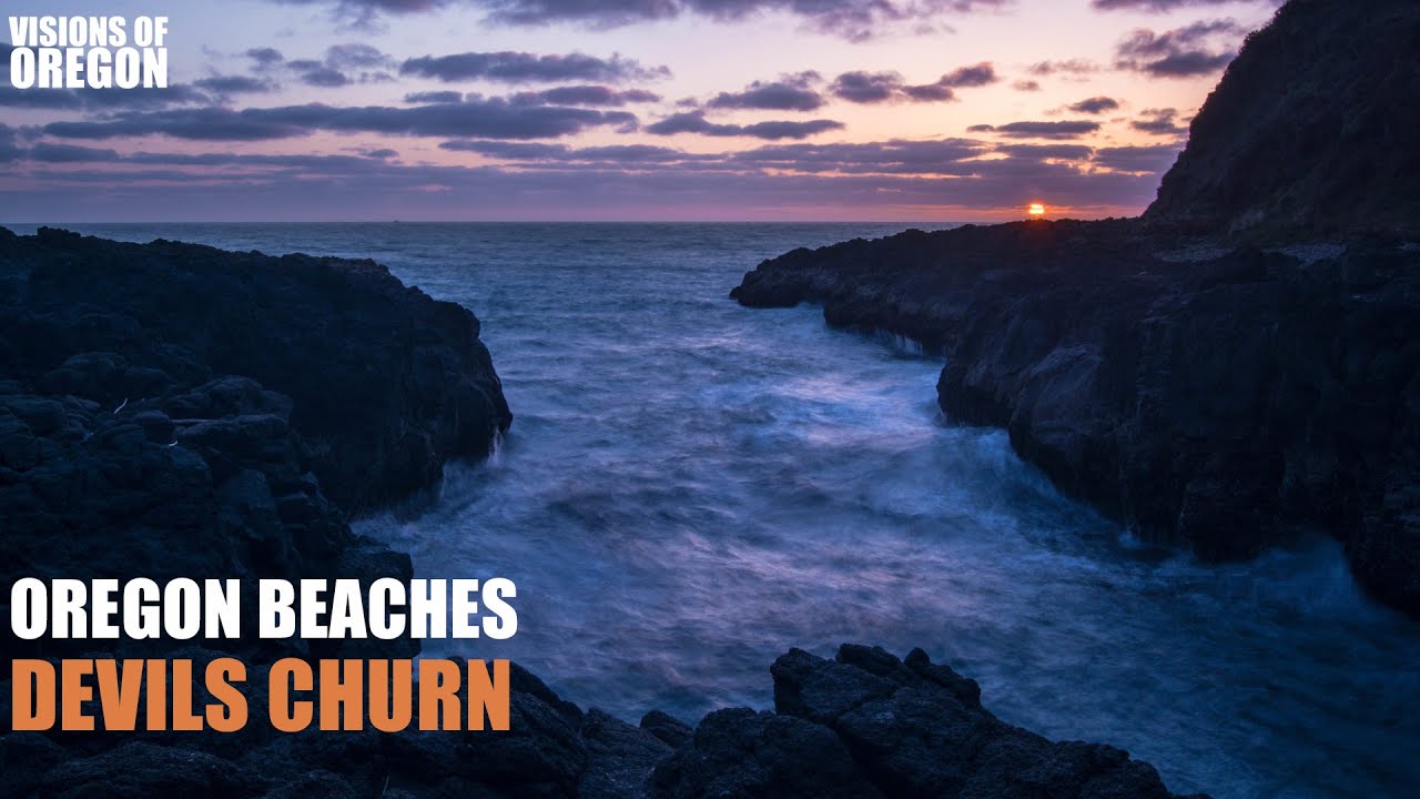 Oregon Coast Beaches | Devils Churn, Yachats